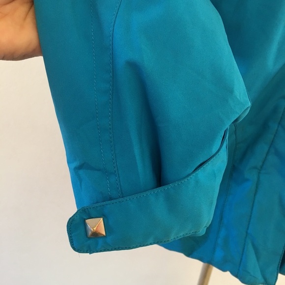 Spyder Kids Blue Hoodie Jacket Full Zip Size 10 - Picture 4 of 8